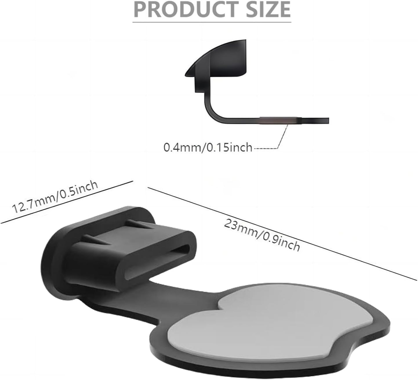 USB C Dust Plug 7 Pack USB Type C anti Dust Cover USB C Dust Caps Port Anti-Lost Charging Port Protectors for Tablets Iphone 17/16/15 plus Pro Max Samsung (Typec Dust Cap/Black)