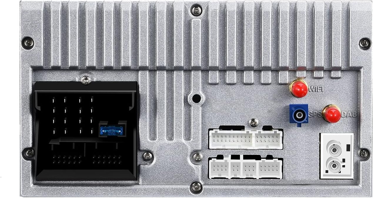 M.I.C. AVT7 Android 12 Car Radio with Sat Nav Qualcomm Snapdragon 665 4G + 64G Replacement for VW T5 Multivan Touareg with RNS 510: SIM DAB plus Bluetooth 5.0 Wifi 2DIN 7 Inch IPS Tempered Glass image number 3