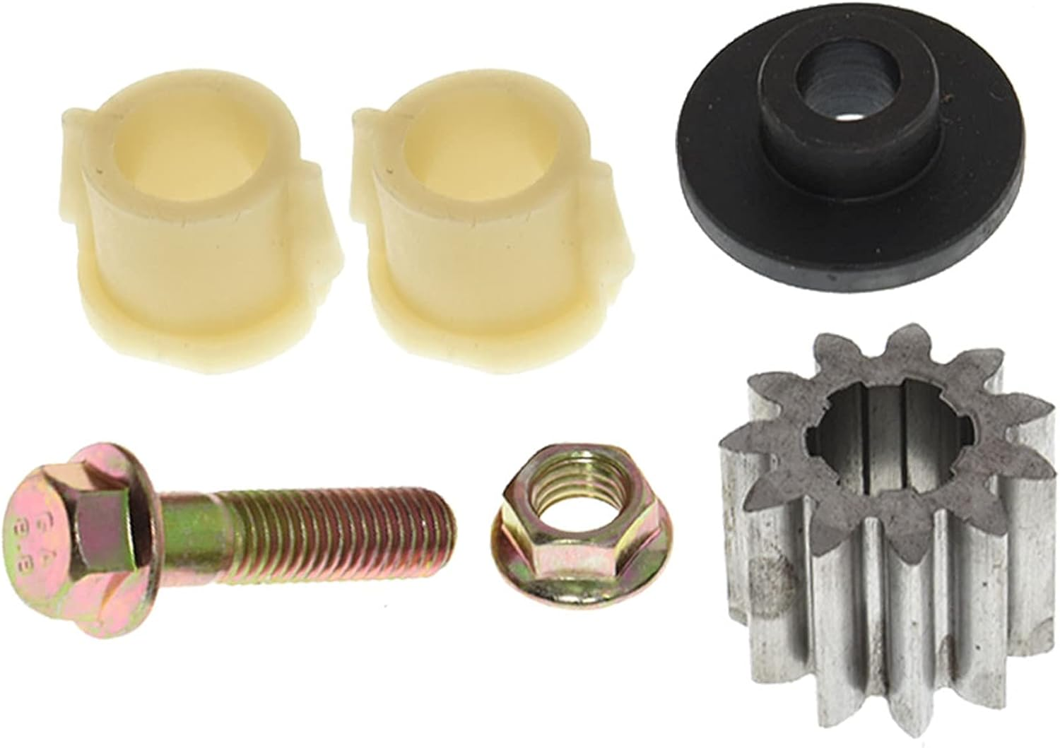 ALL-CARB Steering Sector & Pinion Gear W/Bushings Replacement for John Deere D130 D140 D150 D160 D170 image number 2