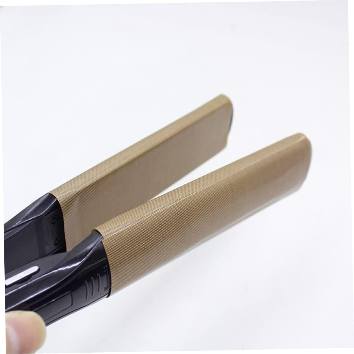 Baluue 40Pcs Heat Insulation Straightener Sticker for Salon Fabric Curling Iron Sticker Protects Hair Tools during Straightening and Curling image number 2