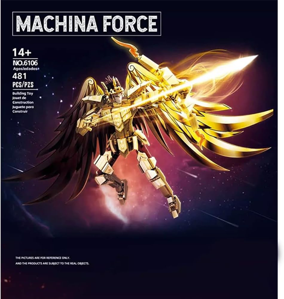 Doyomtoy Arena of Valor Building Blocks, Lu Bu, Arthur, Tel'Annas, Chi, Yorn, Character Model, Birthday Gifts for Boys and Girls, Themed Decorations, Collectibles for Fans image number 5