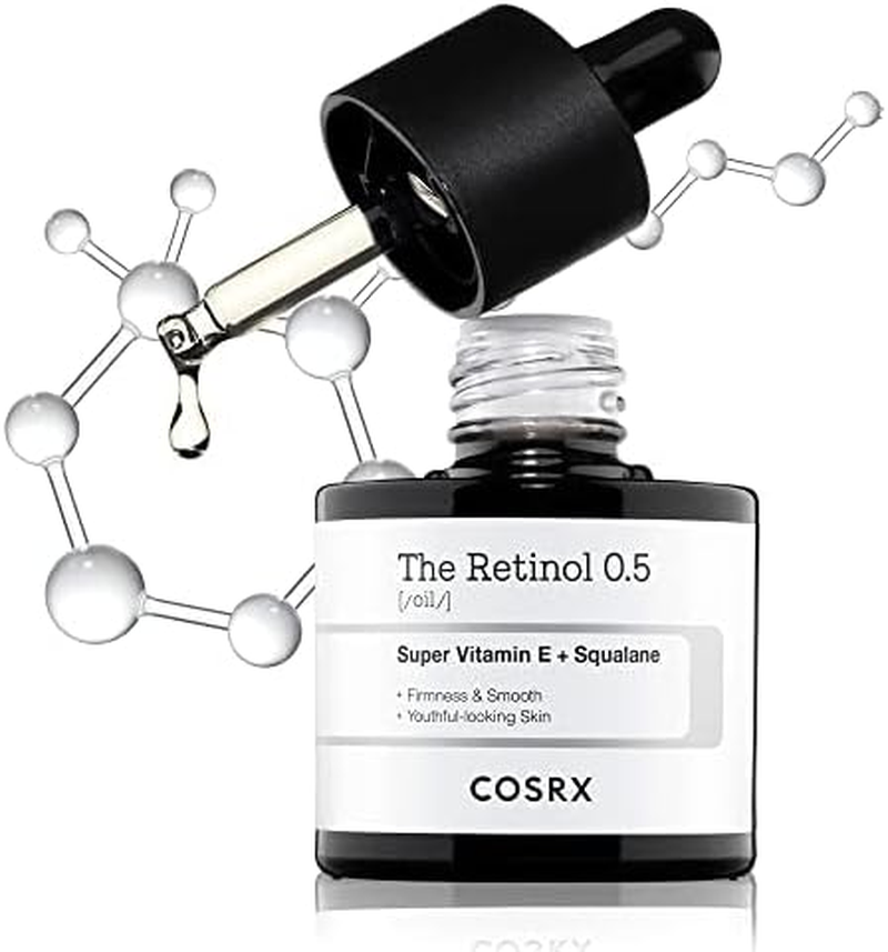 COSRX Retinol 0.5 Oil, Anti-Aging Serum with 0.5% Retinoid Treatment for Face, Reduce Wrinkles, Fine Lines, and Signs of Aging, Gentle Skin Care for Day and Night, Not Tested on Animals, No Parabens image number 2
