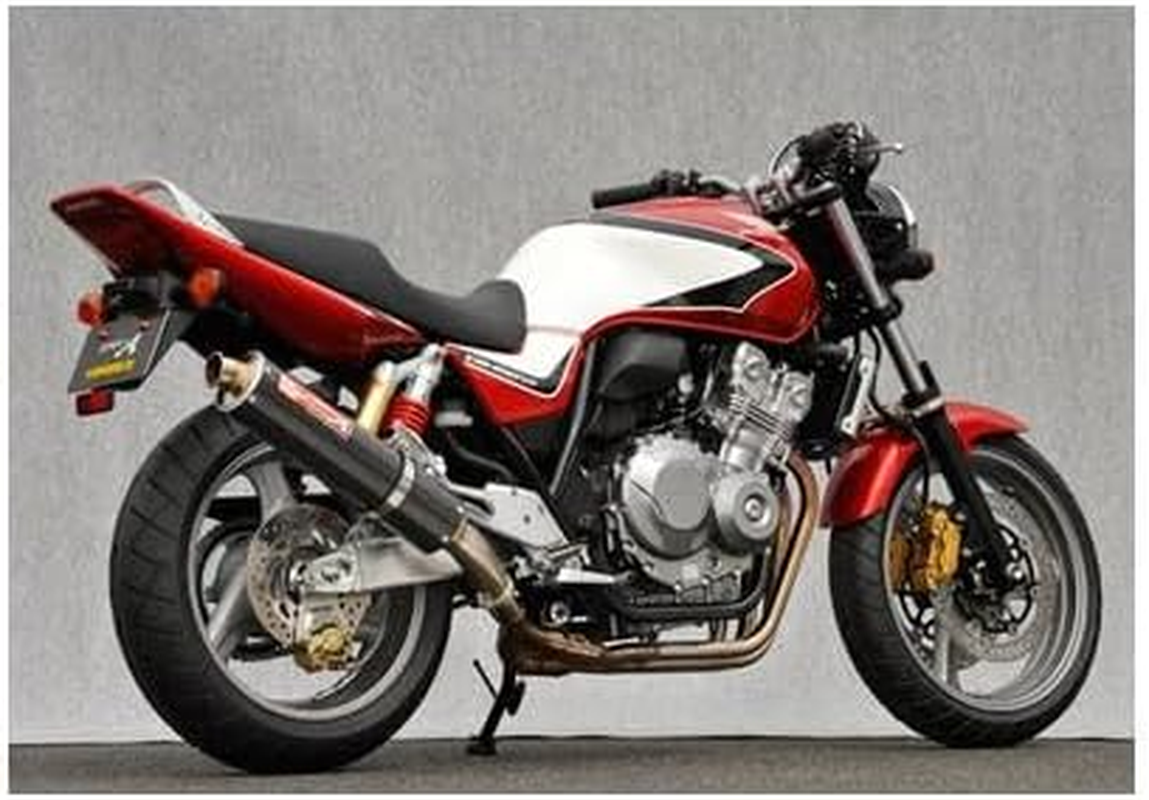 Yamamoto Racing CB400SF 10412-01NCB Slip-On Carbon Silencer