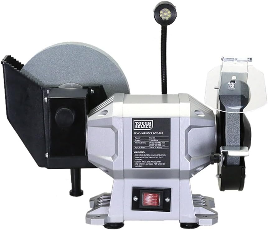 8"/6" Wet & Dry Bench Grinder 550W Industrial Sharpener 200/150Mm Grinding Tool