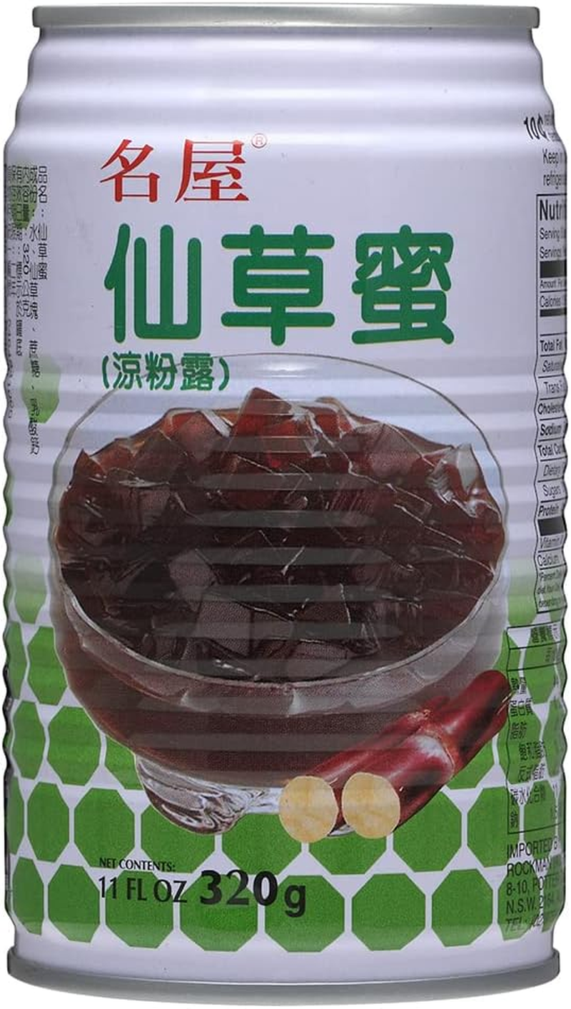 Famous House Grass Sugar Cane Jelly Drink 320 Ml (Pack of 6)