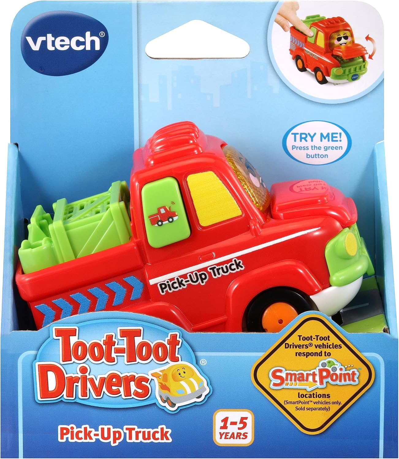 Vtech 540103 Toot Drivers Pick-Up Truck, Multicolor image number 6