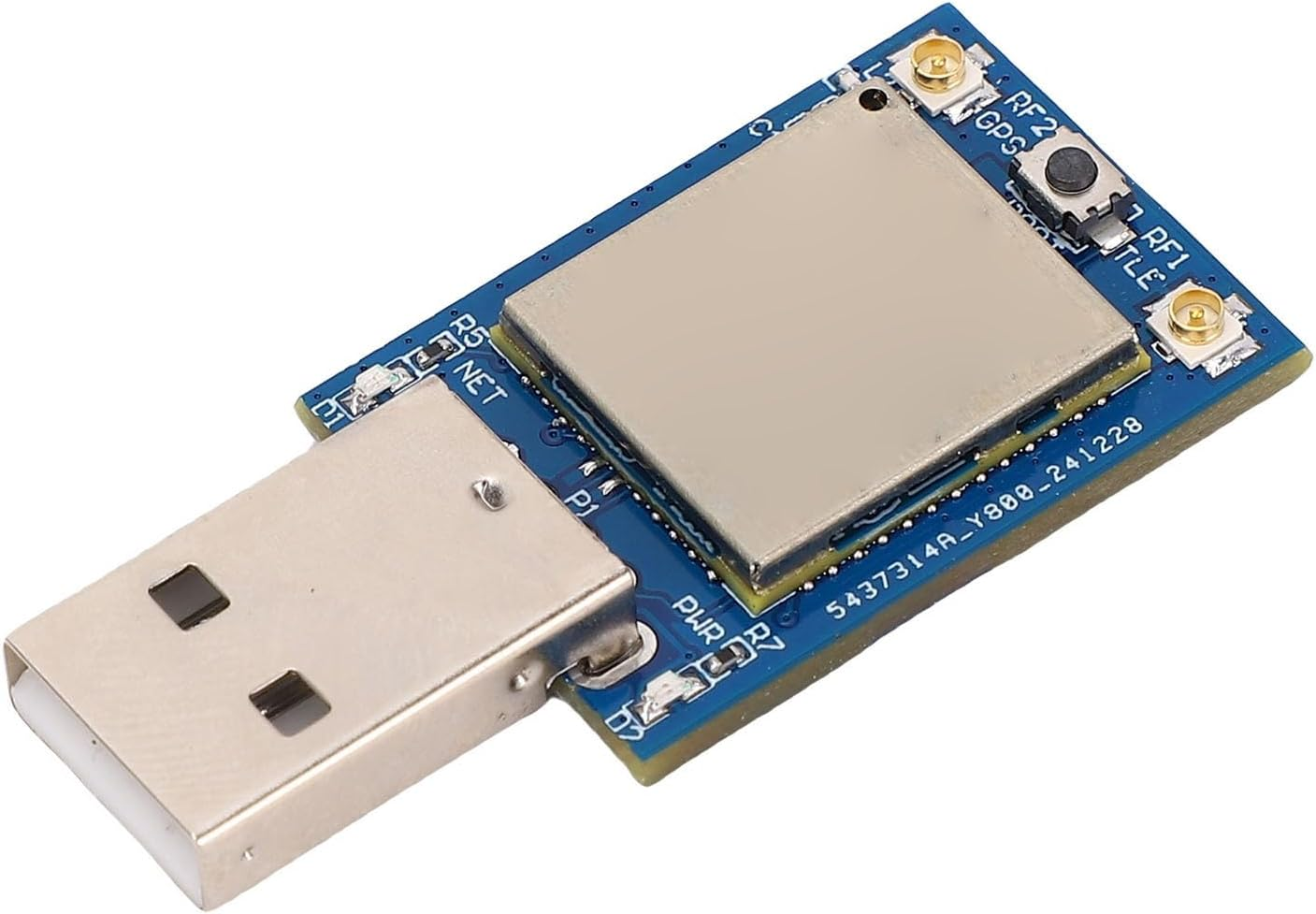 4G Full Network Module USB 2.0 Network Module Internet Access with GPS for SIM Card Slot for 4G Antenna, GPS Antenna, at Commands, PCB Constructed image number 3