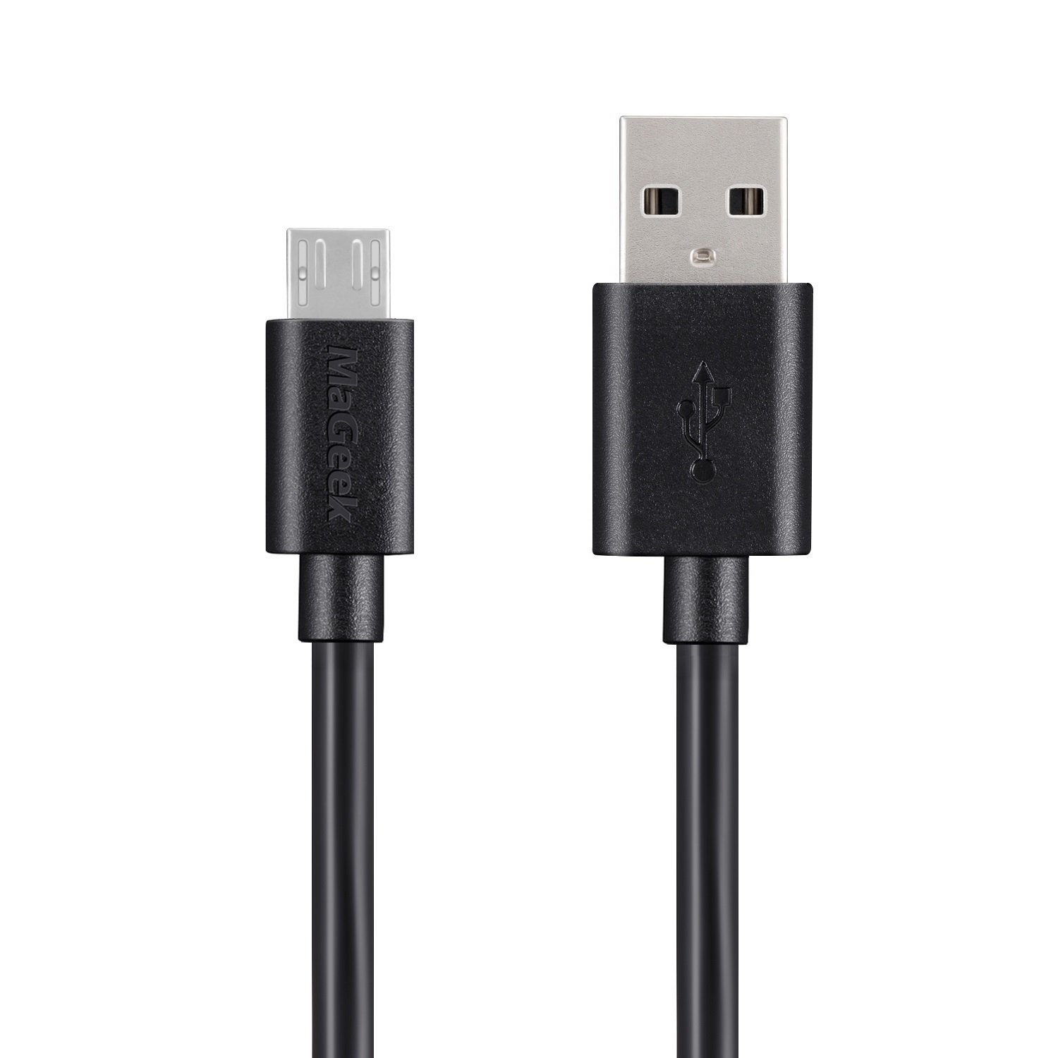 Micro USB Cables, Mageek [Pack of 2Pcs] 3.0M Super Long Charge Cable High Speed USB 2.0 Data Cables for Samsung, HTC, Sony, Motorola, LG, Google, Nokia and More (Black)