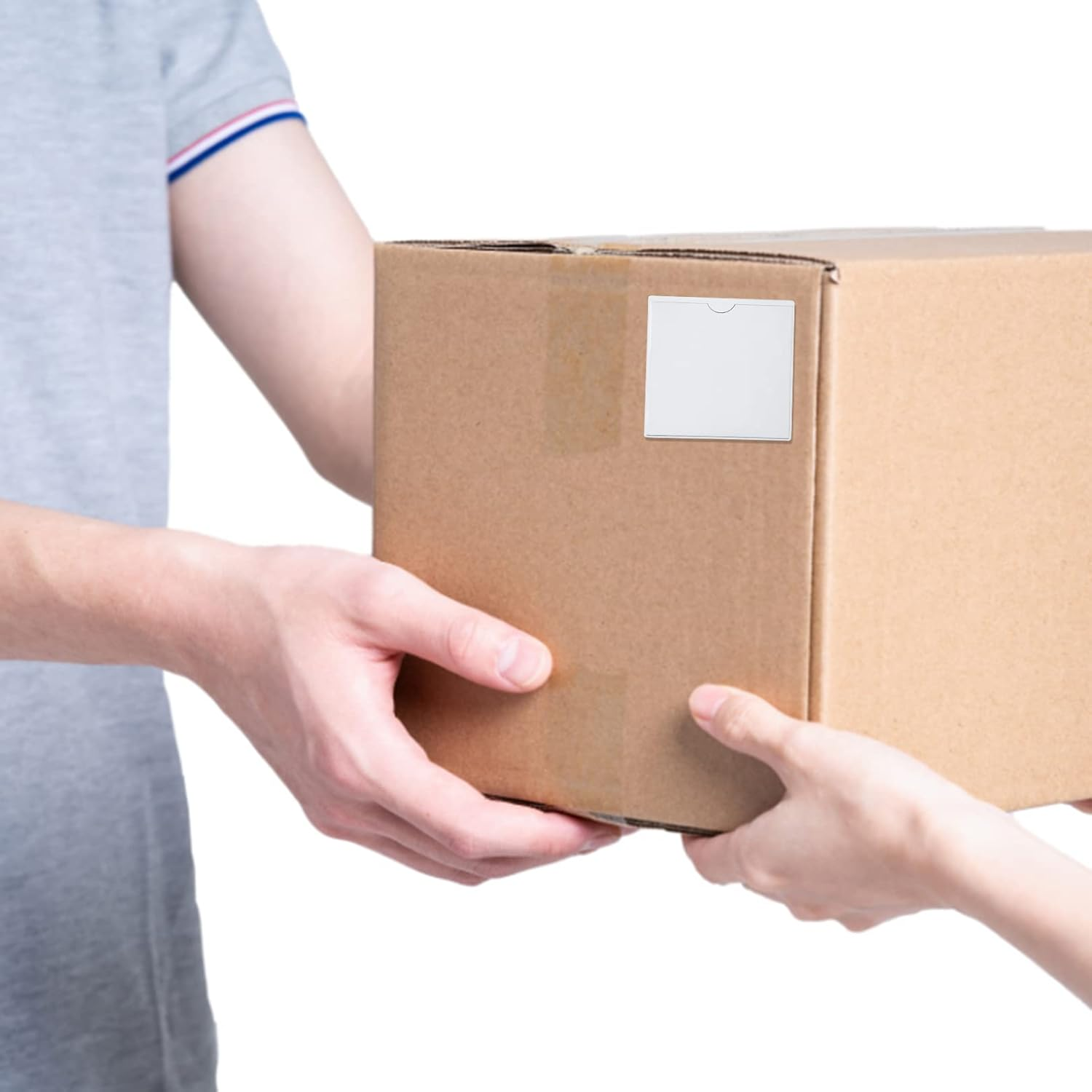 5PCS Car Permit Holder,Windscreen Card Holder Parking Permit Holders,Self Adhesive Car Permit Holders,Windscreen Card Holder Clear Ticket and Note Holders for Car,Van,Caravan Windscreen(105X105Mm)