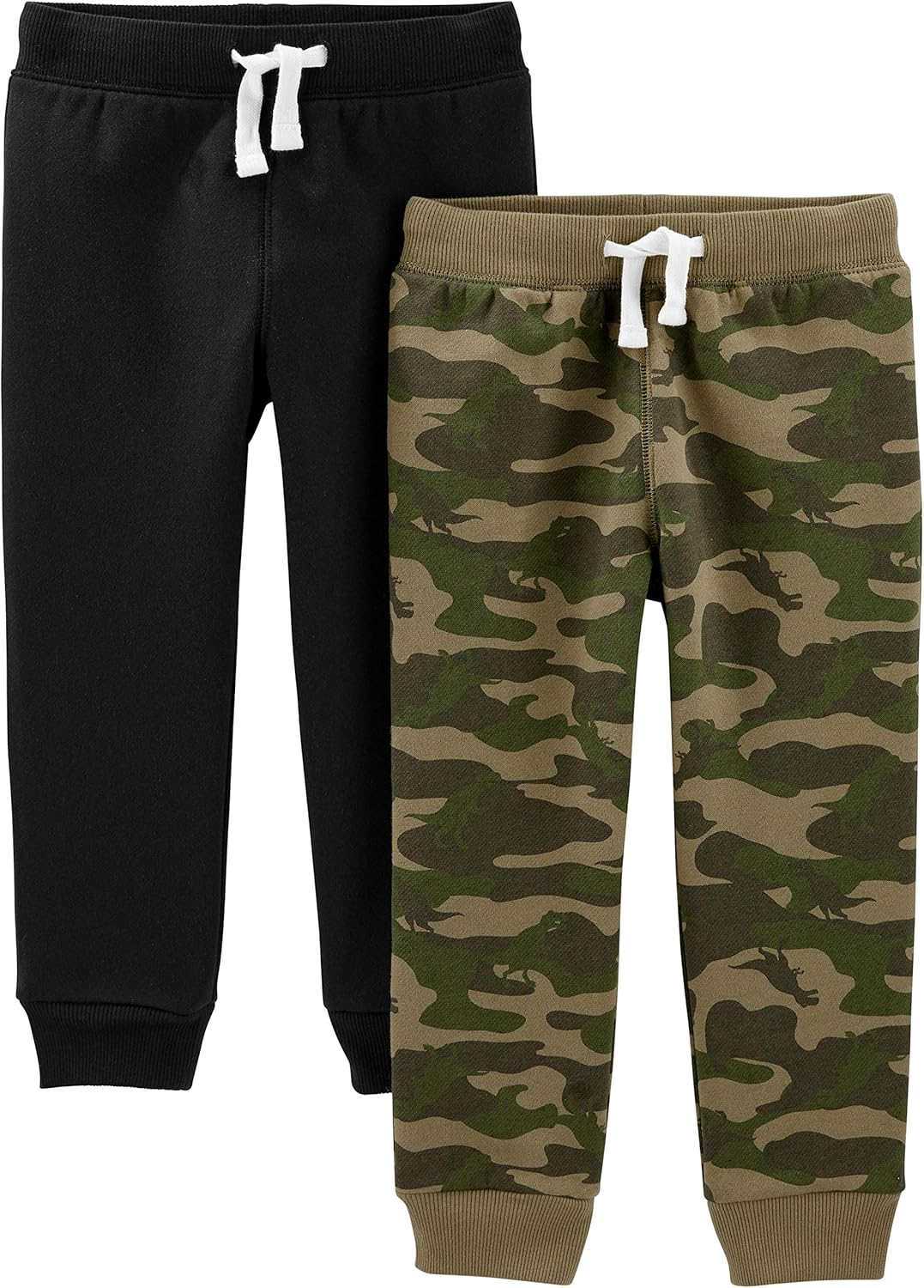 Simple Joys by Carter'S Boys' 2-Pack Pull on Fleece Pants