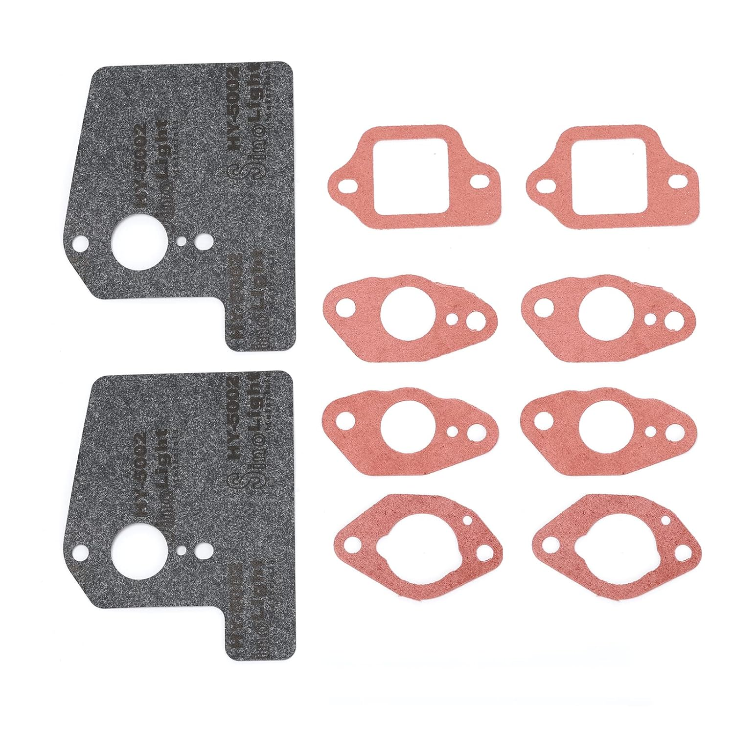 10Pcs Lawnmower Carburetor Gasket for Honda GCV135, GCV160, GCV190 Engines HRB425C, HRB475C, HRB476C, HRB536C (16221883800) image number 3