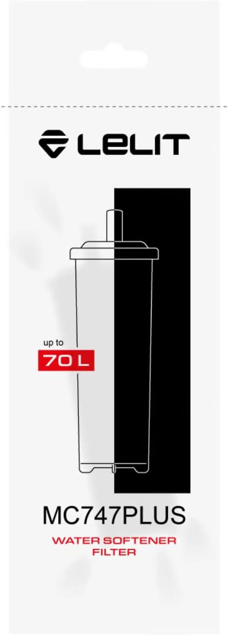 LELIT PLA930M Water Softeners for Coffee Machines, Acrylonitrile Butadiene Styrene, White