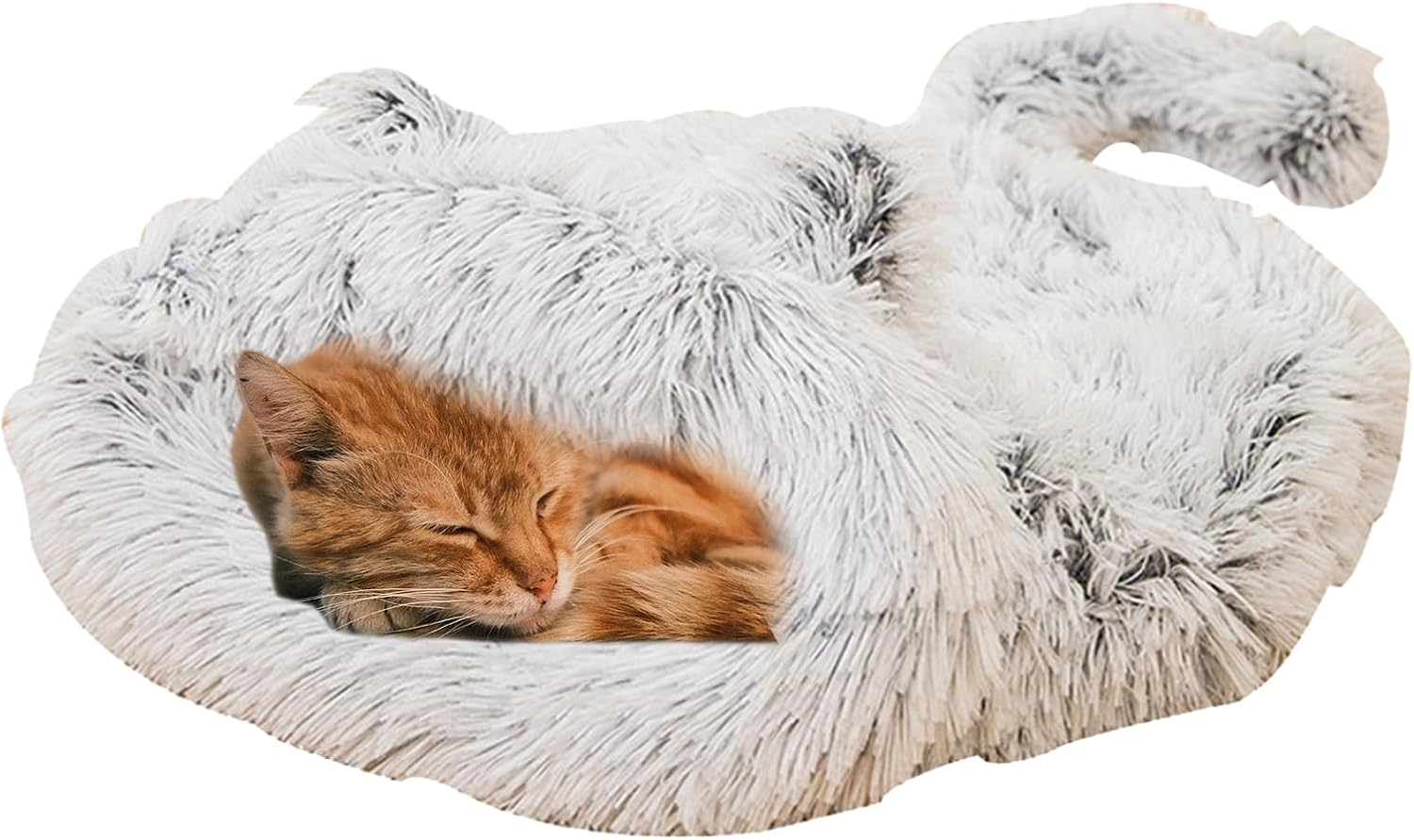 Cat Sleeping Bag | Removable Kitten Sack - Removable Washable Plush Lining Cat Sleeping Bed,For Small Puppy Kitten Bunny Outdoor Home Comfort Support image number 3