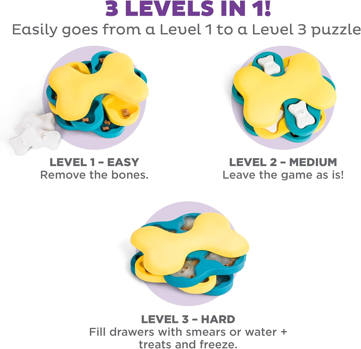 Nina Ottosson by Outward Hound Dog Tornado Interactive Treat Puzzle Dog Toy image number 7