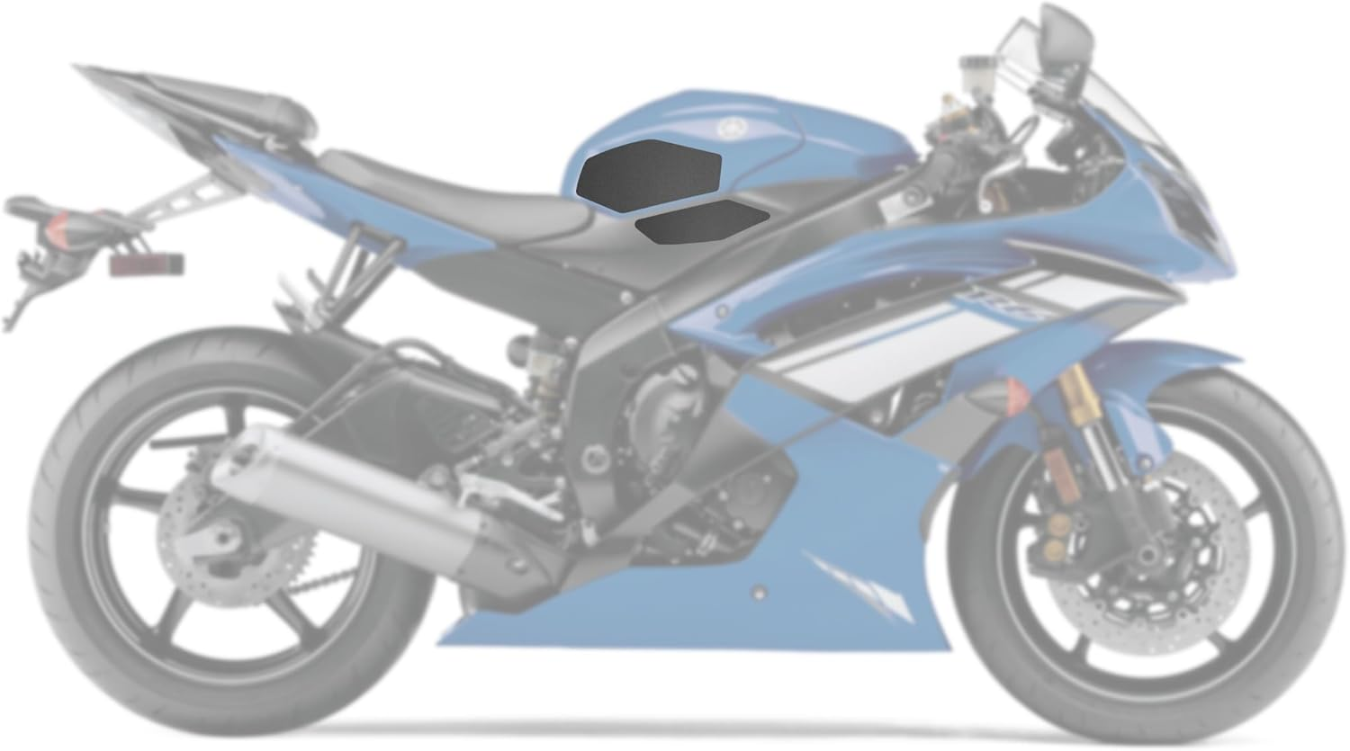 Motorcycle Tank Grips for Yamaha YZF-R6 2010-2016