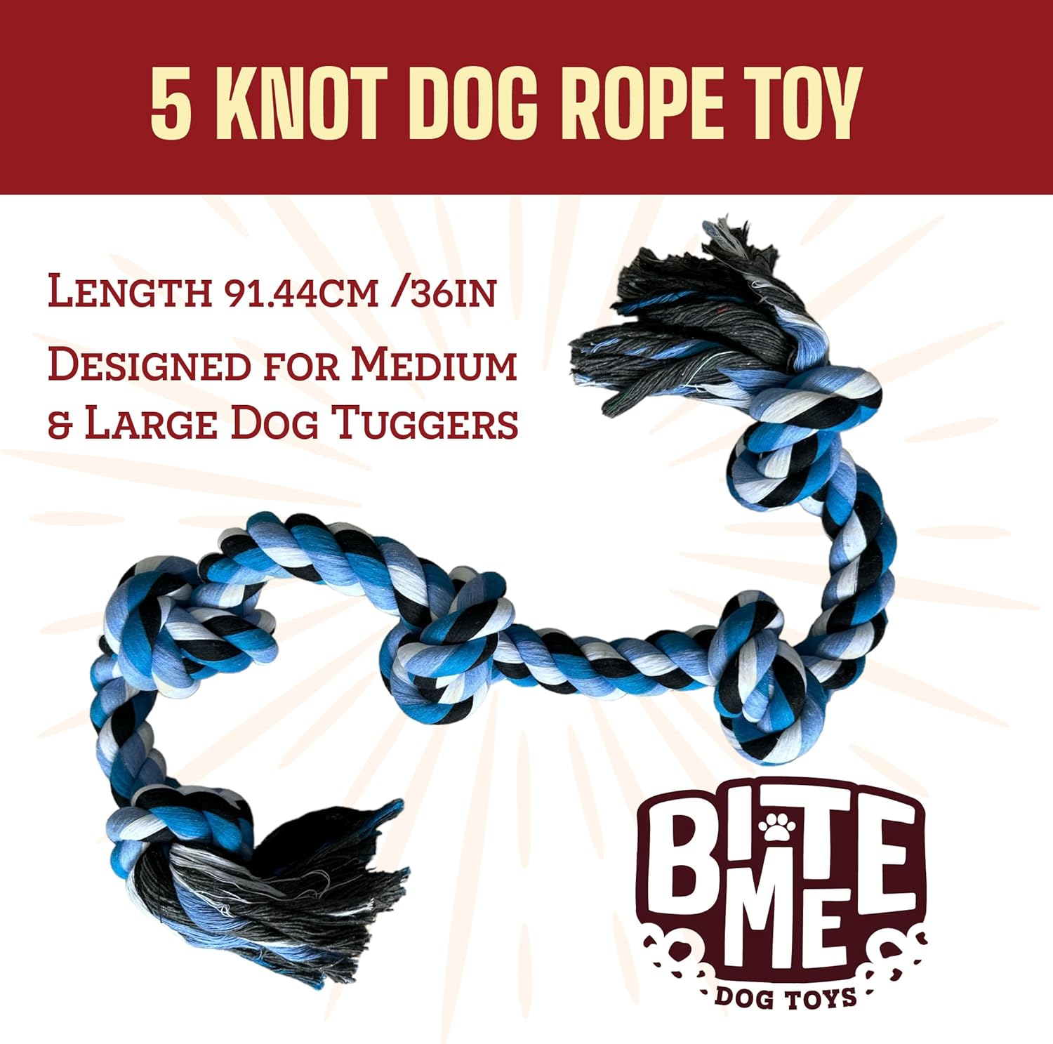 The Mighty Tug & Chew Rope Dog Toy image number 5