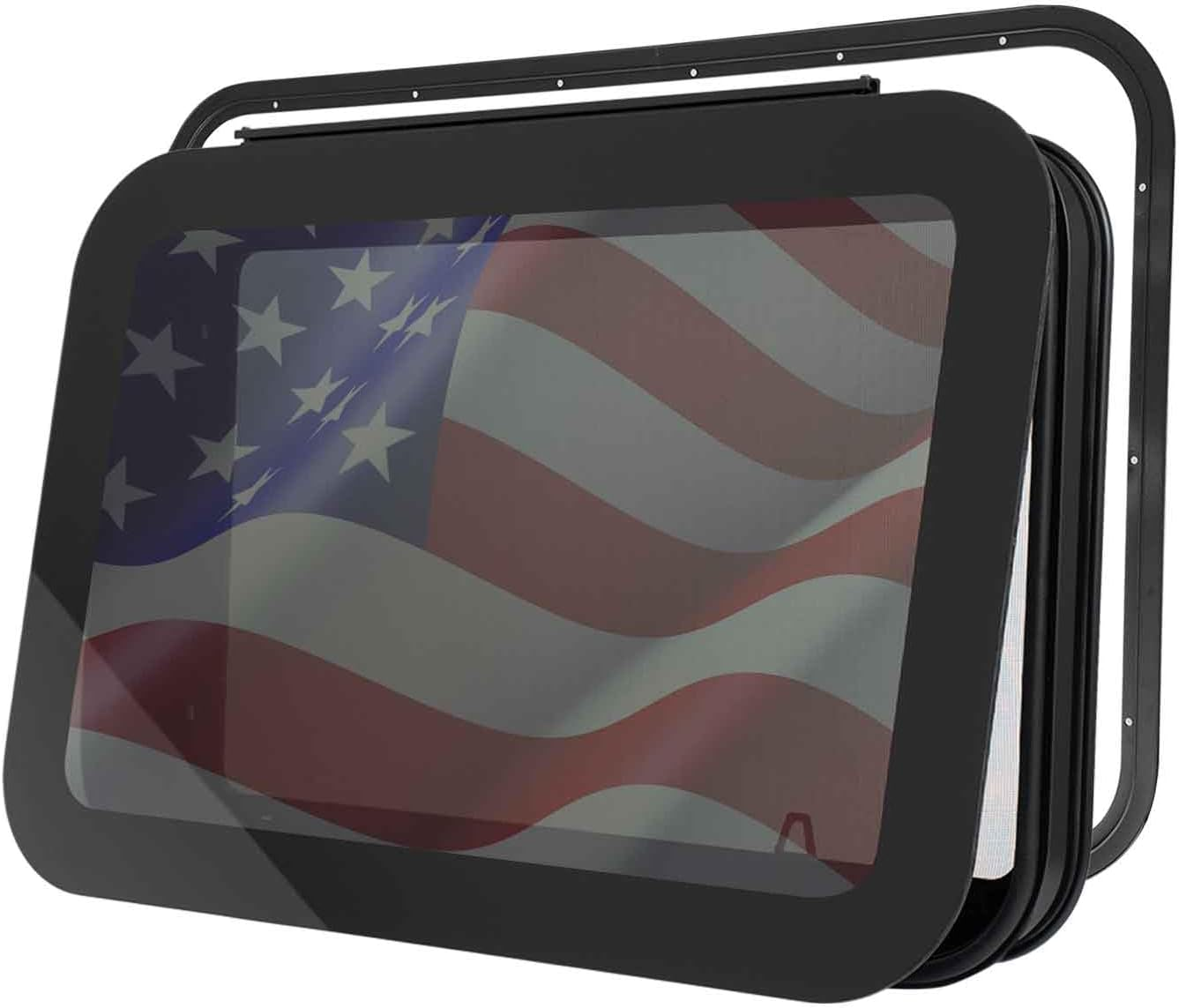 RV Window | 33.7" W X 10.7" H | Universal Camper Van Bunk Awning Window | Tempered Glass &Trim Set | DOT Certification Qualified image number 5