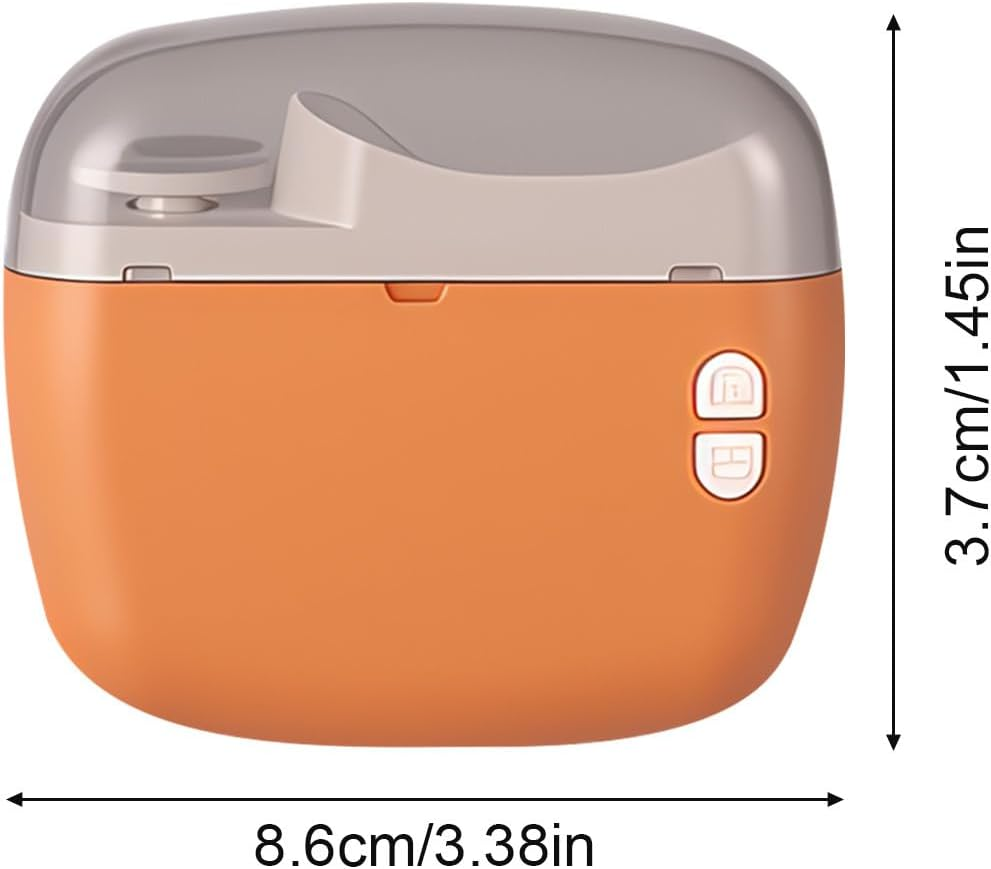 Electric Nail Clippers, 2026 2 in 1 Automatic Nail Trimmer with Polisher, Electric Nails Trimmer for Adults＆Elderly, Automatic Nails Clippers with USB Rechargeable, for Seniors|Hard|Thick Toenails image number 2