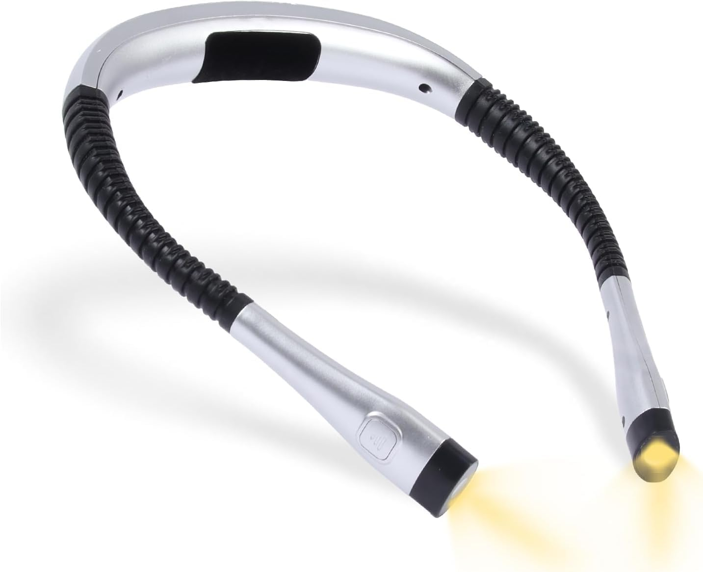 Neck Light, Rechargeable Reading Light, 3 Colors 9 Stepless Brightness, Book Light with a Lock, Timer and Sleep Aid, Ergonomic Design, Perfect for Reading, Camping, Knitting Craft (Pink)