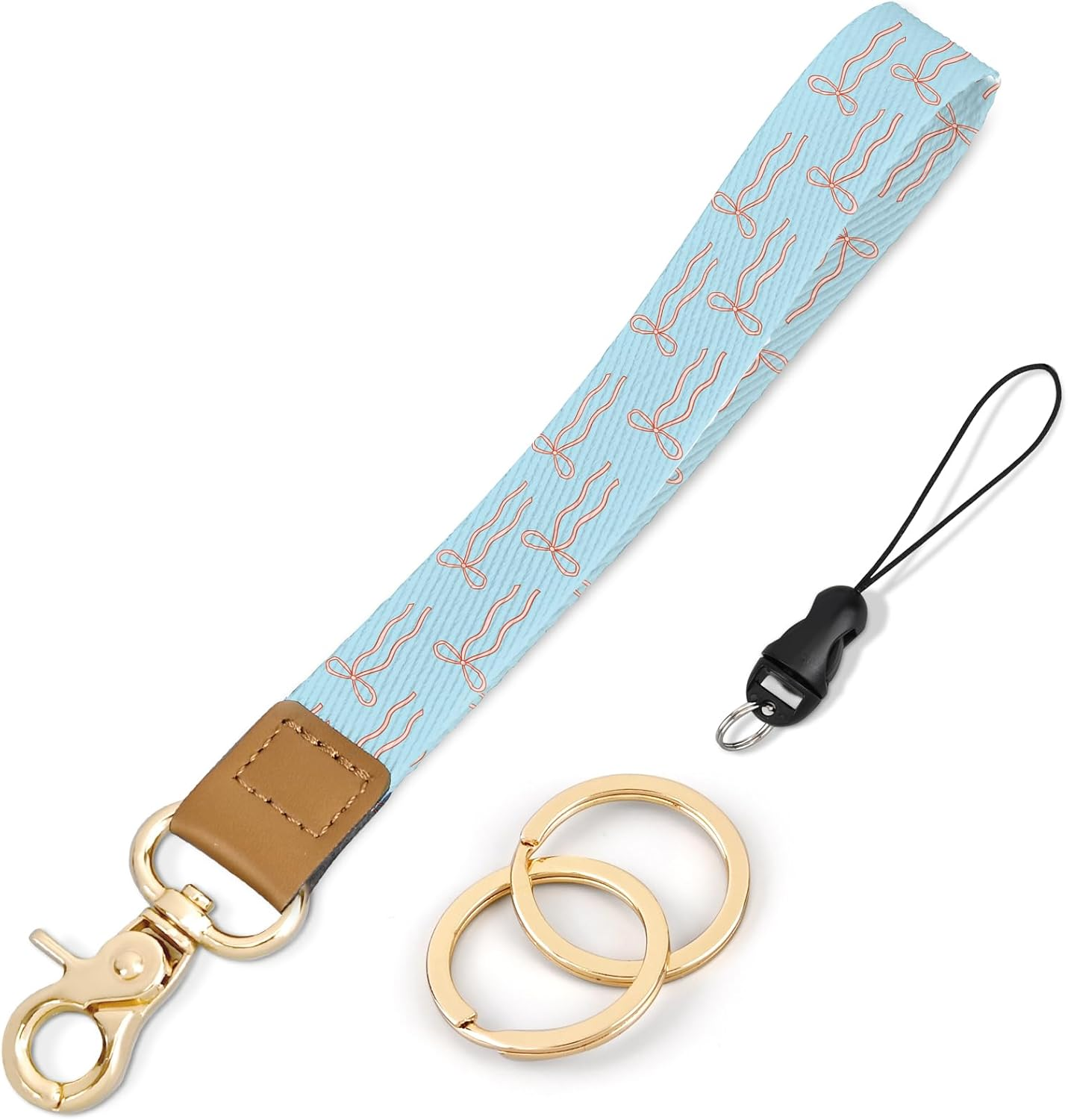 Knagsfa Wristlet Keychain, Cute Wrist Strap for Women, Wrist Lanyard for Keys, Wallet, Id Holder, Cell Phone
