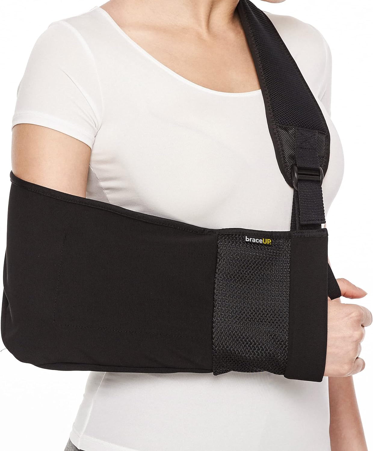 Braceup Arm Sling Adjustable Arm Support for Broken Fractured Arm and Elbow image number 4