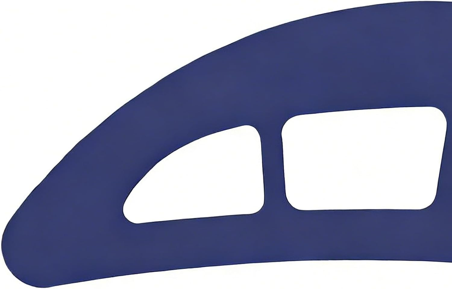 Eyeshadow Tool - Makeup Template - Silicone Quick Eyeshadow Guide Tool - for Women Girls Foundation Brushes Beginners Stylist - Blue image number 4