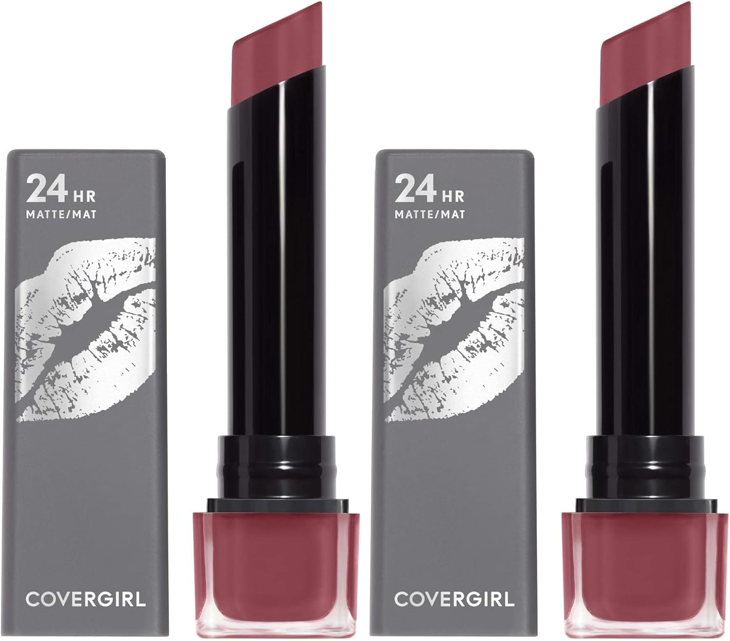 Covergirl Exhibitionist Ultra Matte Lipstick #620 Risky Business 2.8G (Pack of 2) image number 4