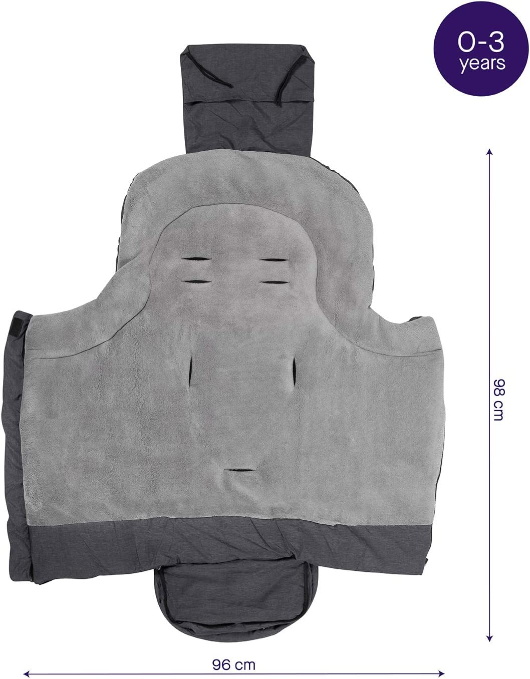 Clevamama Car Seat Footmuff for Baby image number 5