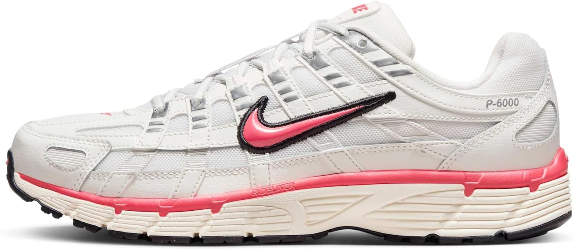 Nike P-6000 Shoes (HJ7361-133, Sail/Black/Guava Ice/Aster Pink) image number 1
