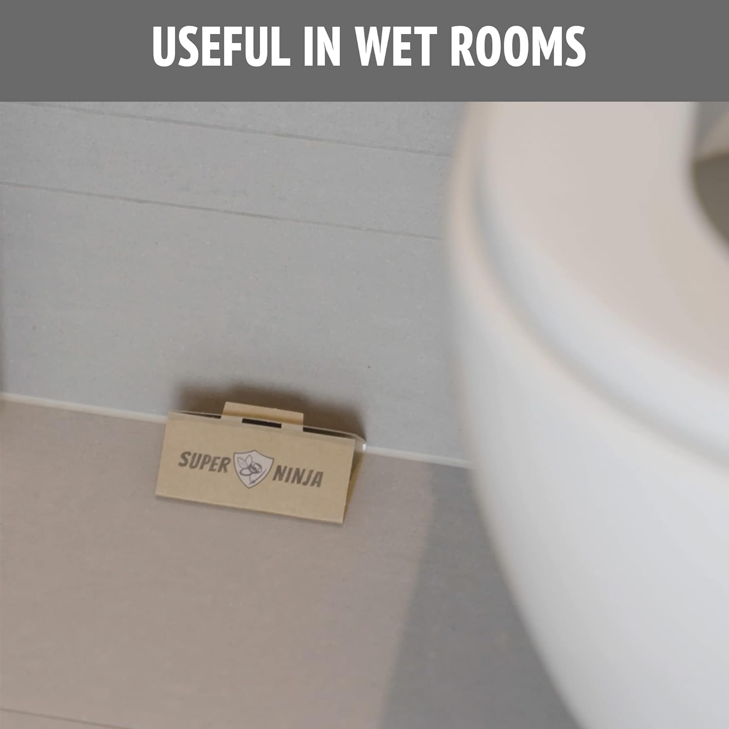 Super Ninja Silverfish Trap - 3 Pack - Ecological Silverfish Killer - Non-Toxic and Easy-To-Use - Highly Effective up to 3 Months image number 4