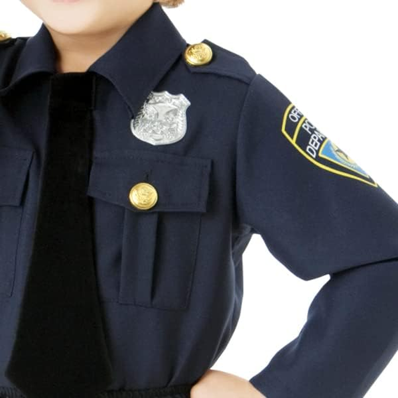 Amscan Boy'S Police Officer Costume, Size 8-10 Years image number 4