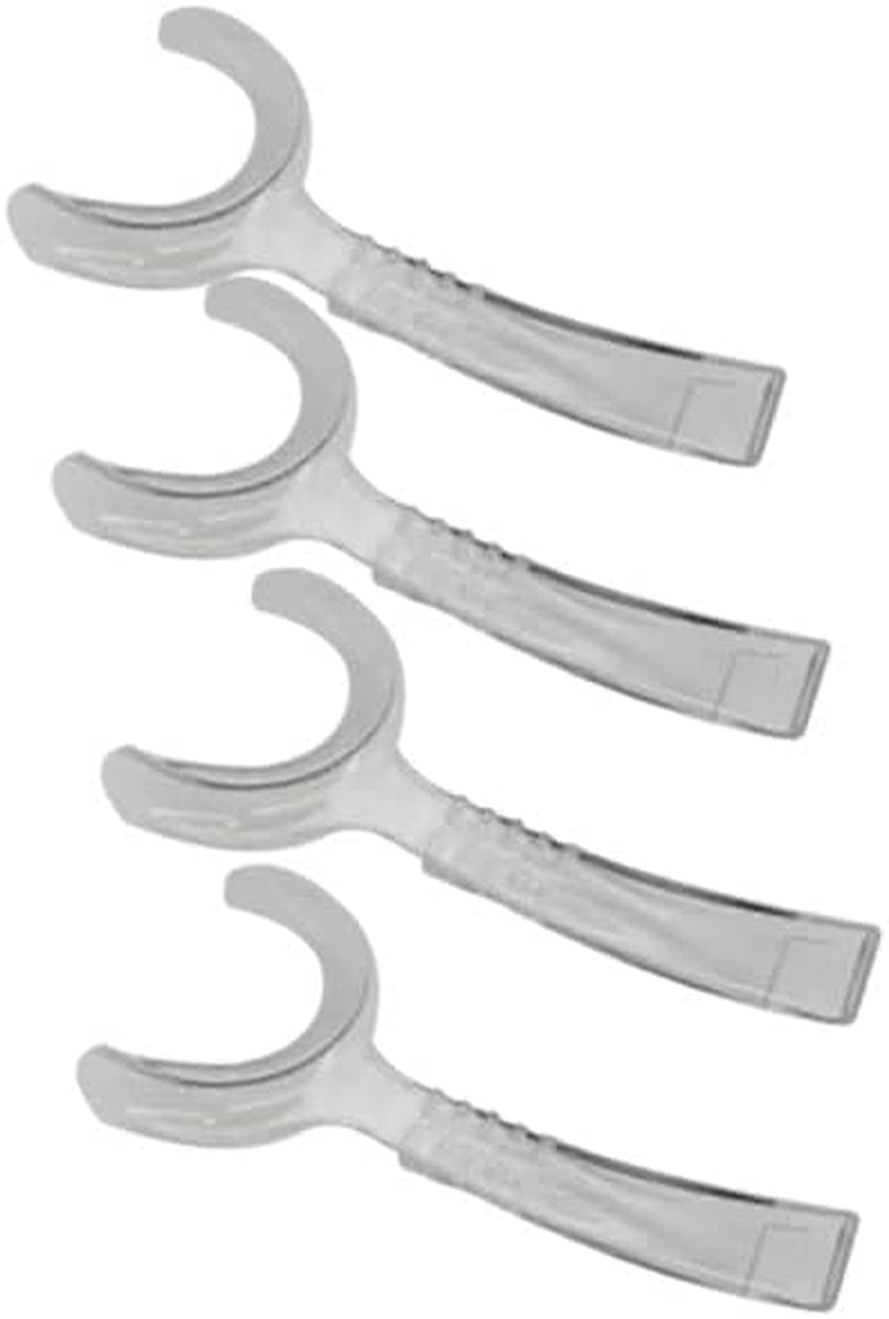 C-Shape Premium Cheek Retractor Transparent, Lip Retractor, Autoclavable Mouth Opener (4) image number 1