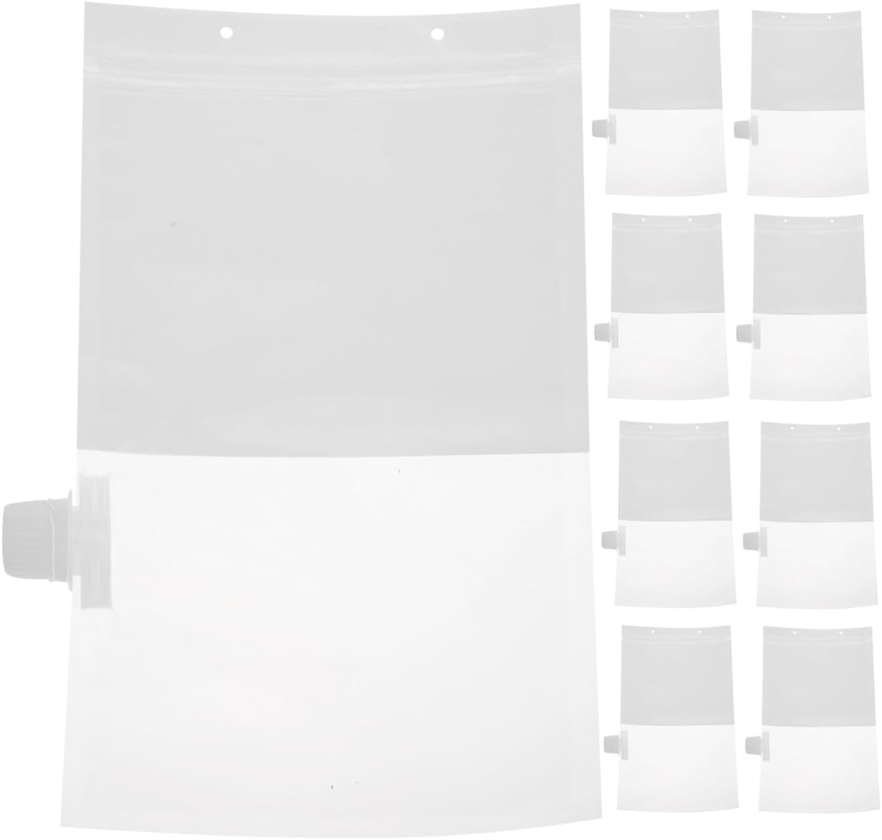 Angoily 10Pcs Reusable Hook Dehumidification Bags for Closet and Kitchen Hanging Moisture Absorber Packs Space-Saving Moisture Control with Clear Monitor Design image number 3