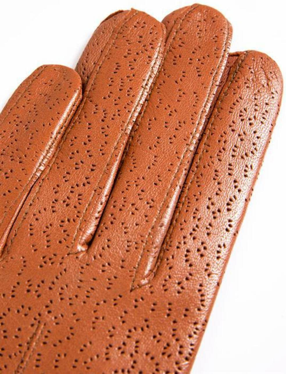 Dents Women'S Jessica Classic Imipec Leather Gloves, Claret Red, Size 7.5 image number 5