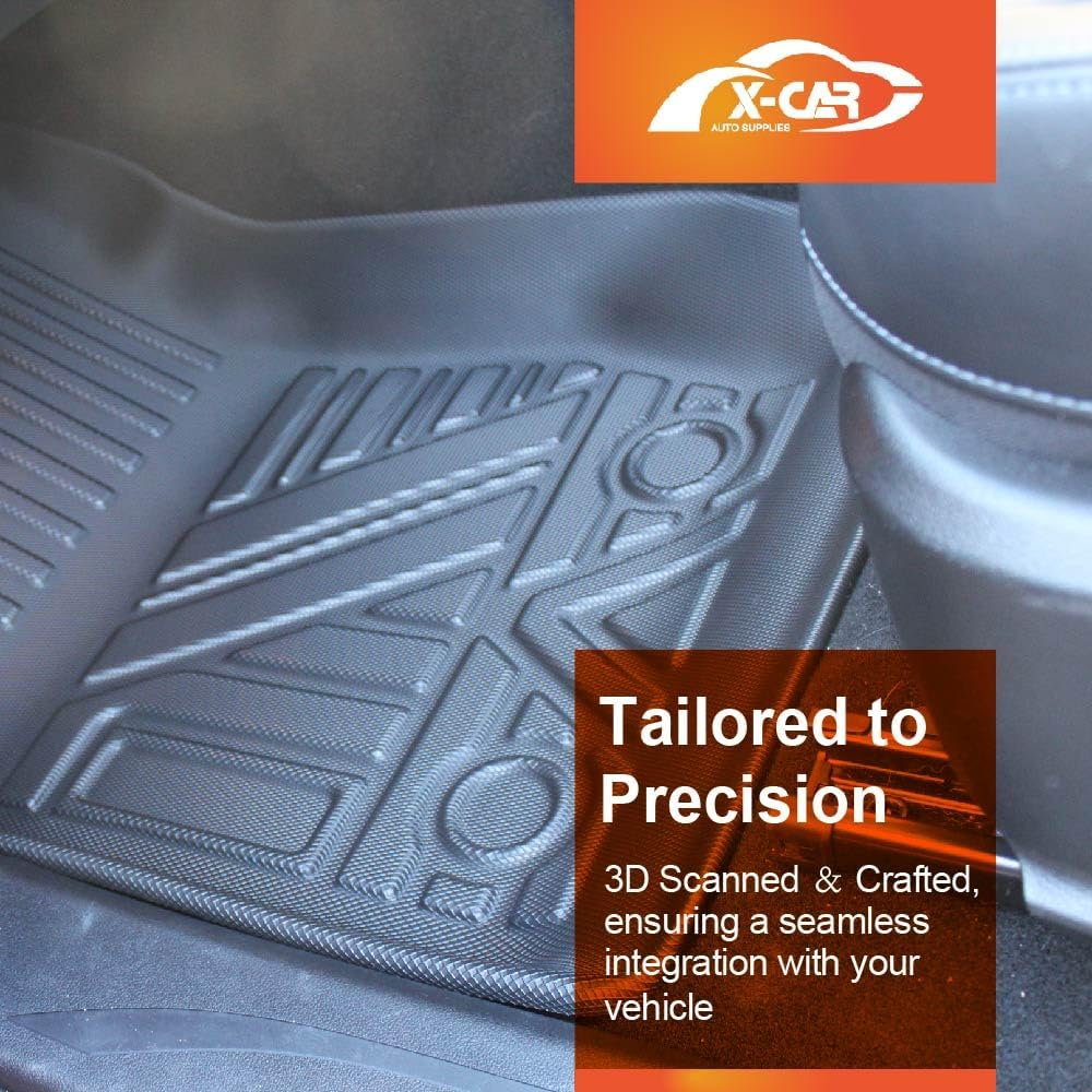 X-CAR Heavy Duty TPE Floor Car Cargo Mat Boot Liner Carpet for GWM UTE Cannon X 2021-2025 image number 1