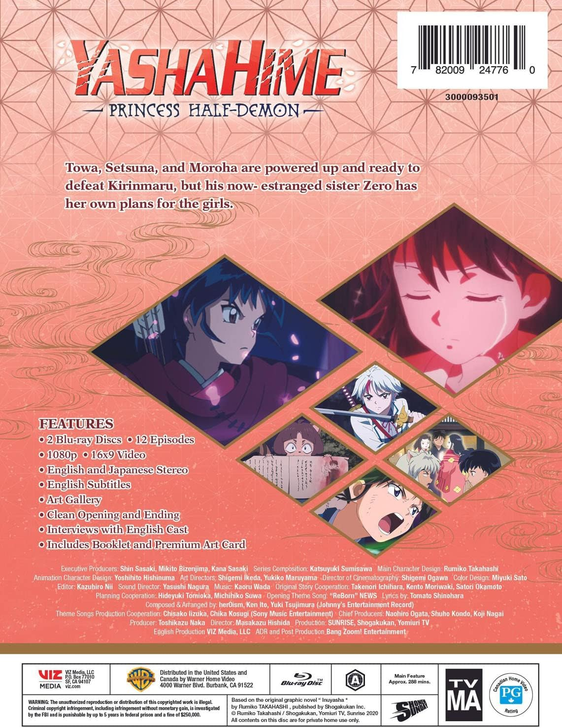 Yashahime: Princess Half-Demon Season 2 Part 1 [Blu-Ray]