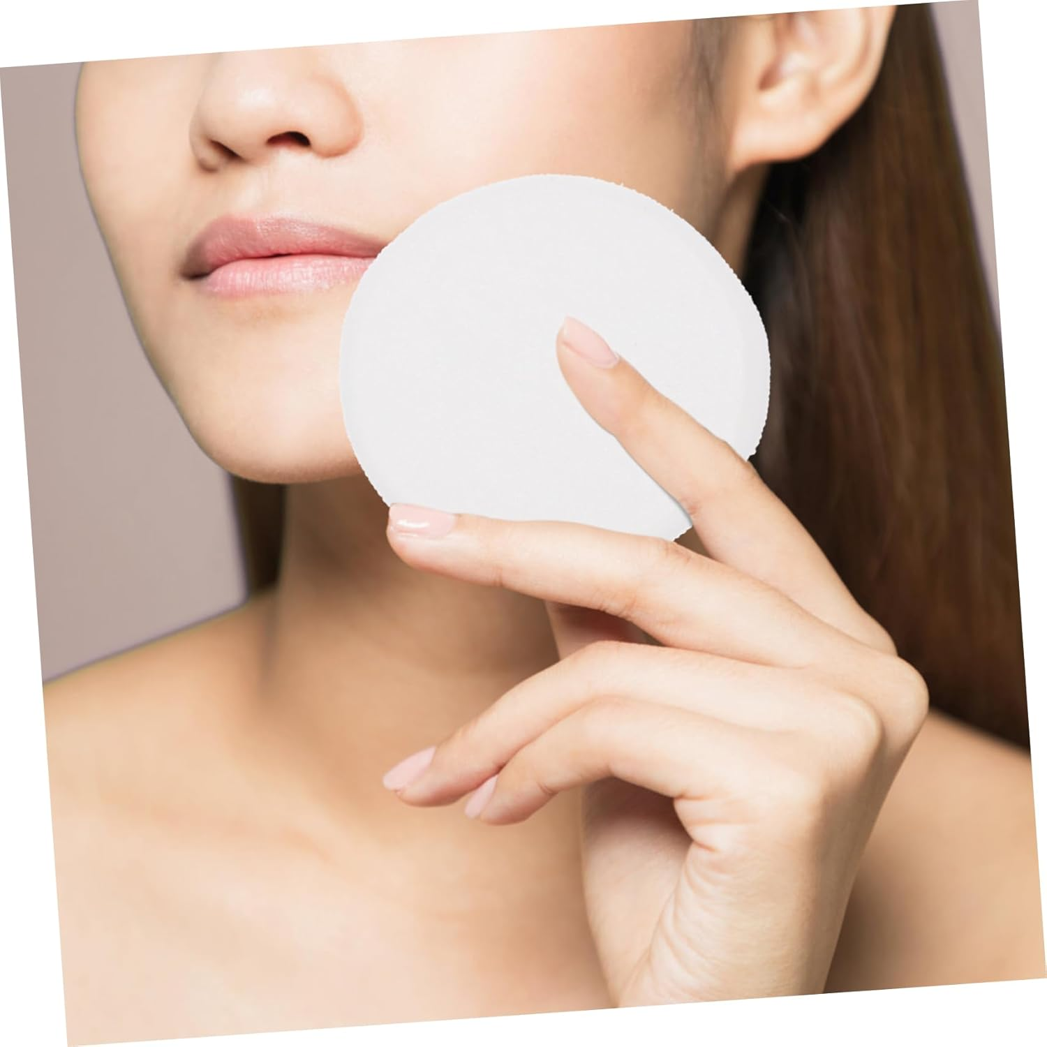 10Pcs Reusable Cotton Makeup Remover Pads Soft 8Cm round Cleansing Pads for Face and Eye Washable Facial Wipes for Travel and Daily Skincare image number 5