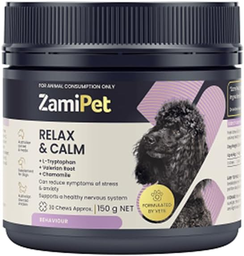 Zamipet Relax & Calm Supplement 30 Chews for Dogs 150 G image number 1