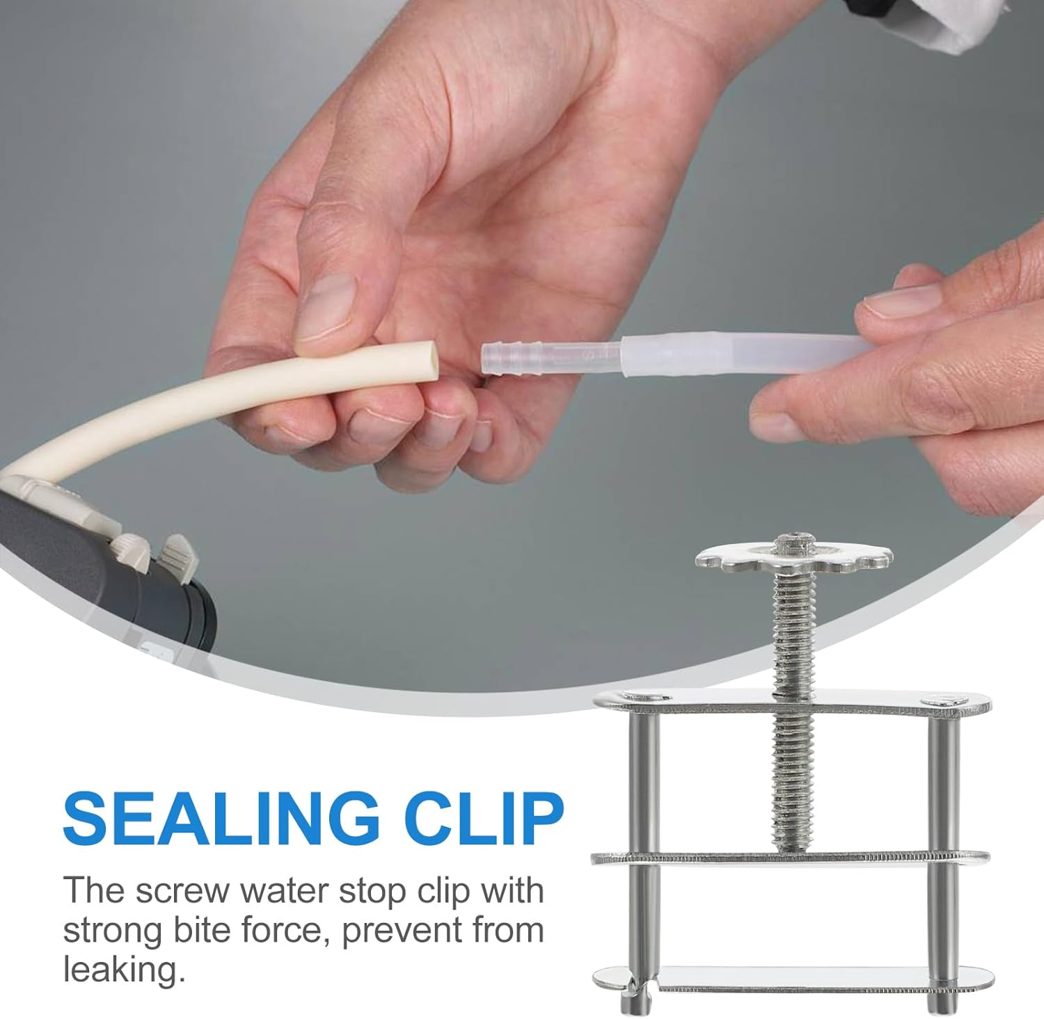 Iplusmile 30Pcs Laboratory Tubing Clip Clamp Screw Water Stopper Sealing Clip for Rubber Hose Ergonomic Design for Easy Use for School Teaching and Laboratory Instruments image number 6