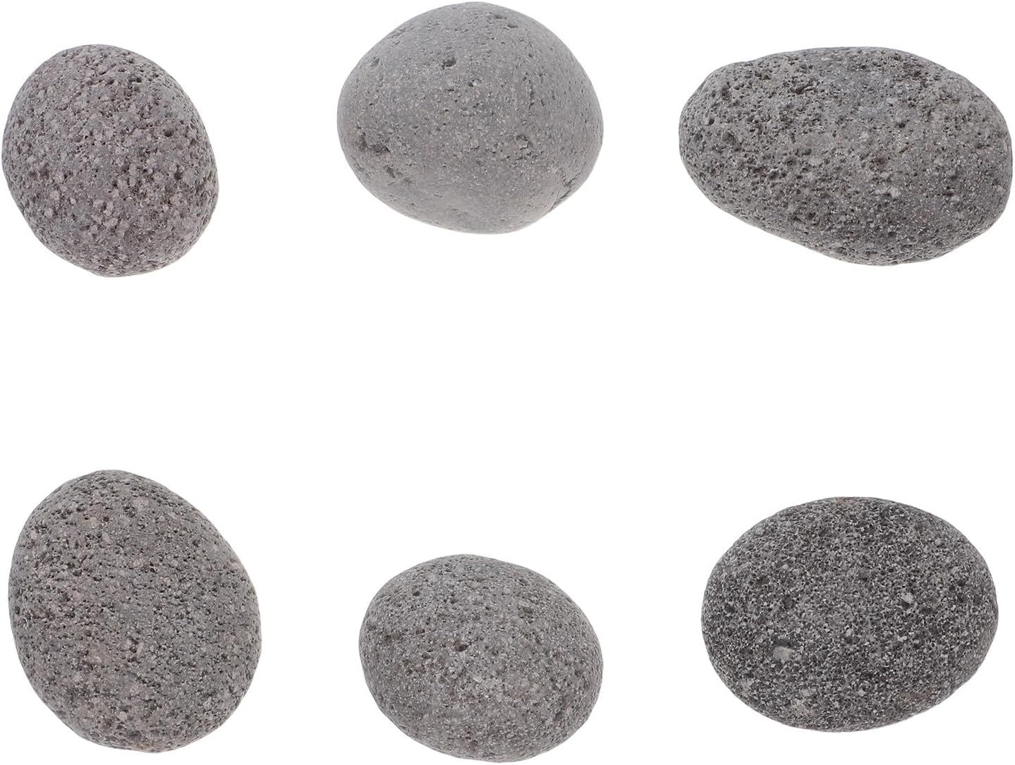 INOOMP 1 Bag Volcanic Lava Stones for Fire Pit - Reusable Decorative Fireplace Rocks - Landscaping Rock Fire Bowl Gas Fireplace Outdoor Indoor Use image number 1