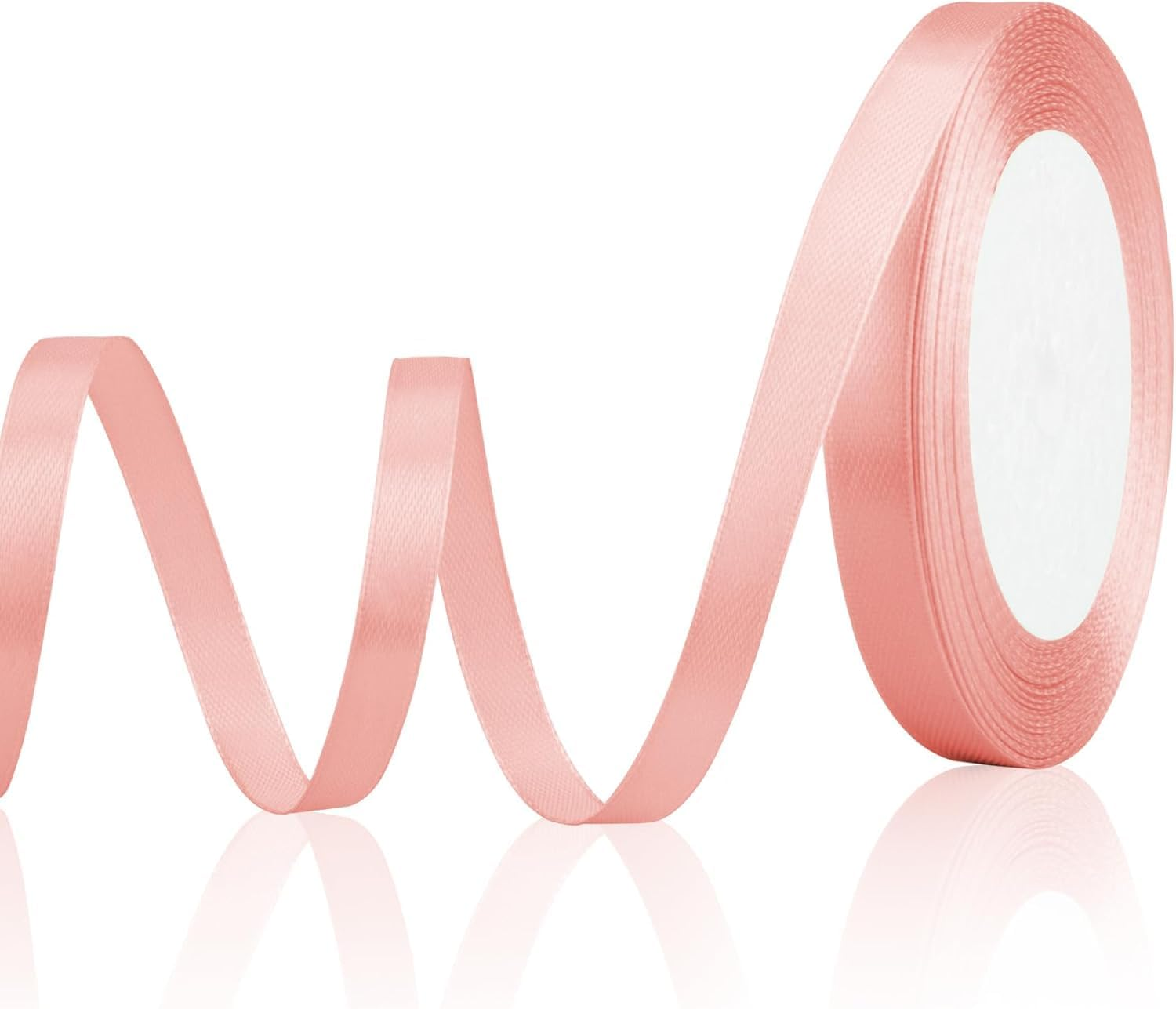 3/8 Inch 25 Yards Navy Blue Ribbon for Tree Ribbon Decorations, Fine Christmas Ribbon, Navy Blue Ribbon for Gift Wrapping