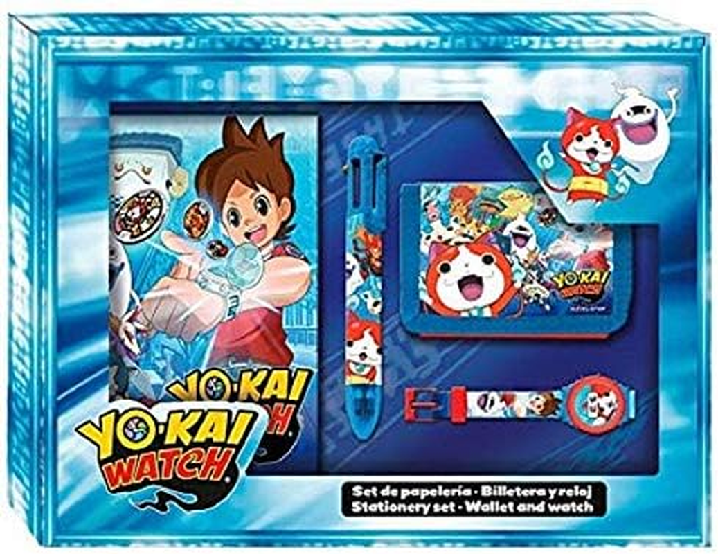 Disney- Yo-Kai Watch Lenticular Stationery Set, YK17013
