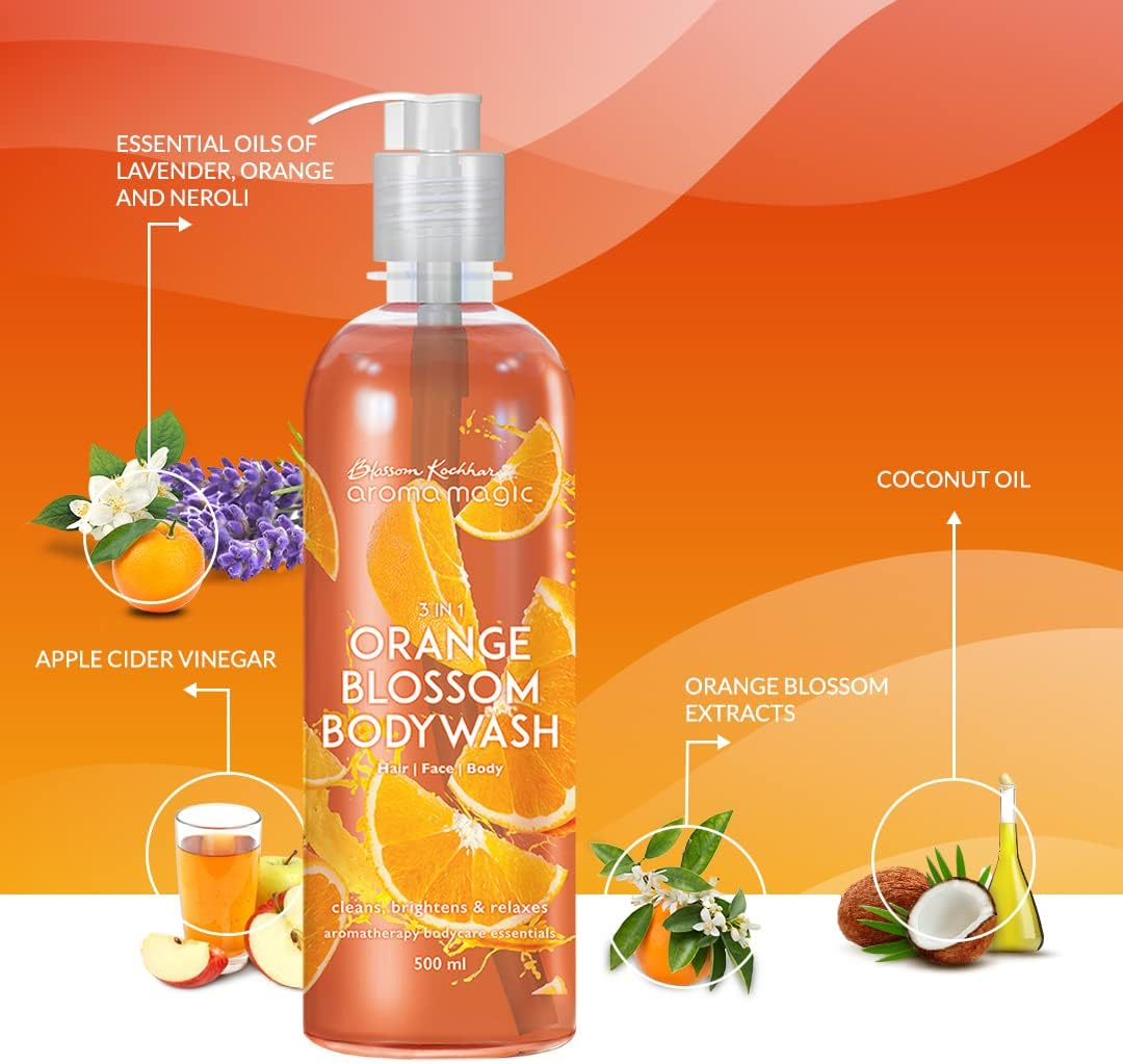 Aroma Magic Orange Blossom Body Wash, 500Ml