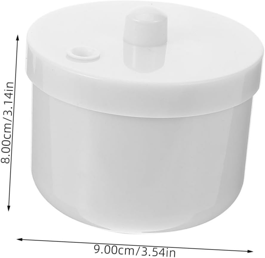 CANIGHT Plastic Nail Tool Cleaning Box Detachable Lid Tray Multipurpose Manicure Tool Soaking Case image number 4