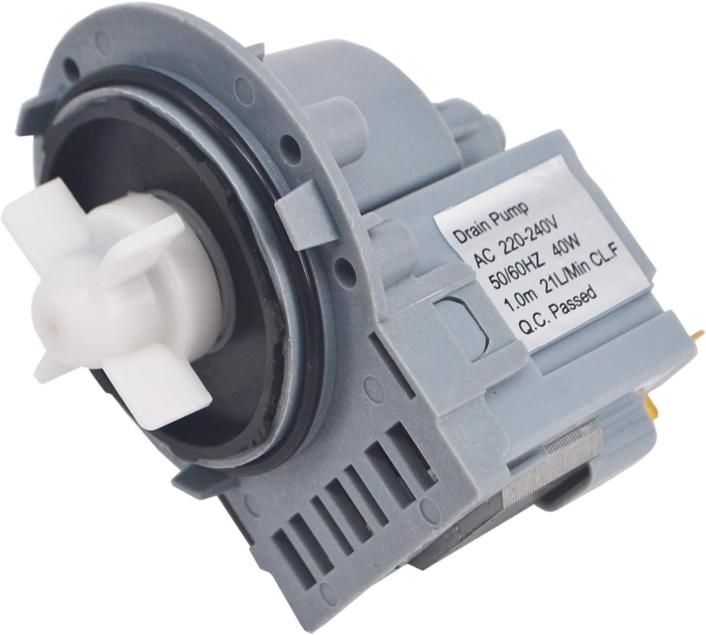 Water Drain Pump for LG Direct Drive Washing Machine WD11020D1 WD13020D1 WD10020D WD11020D WD12020D WD13020D WD12021D6 WD1013NDW WD12595FD6 WD14022D6 WD13050SD image number 3