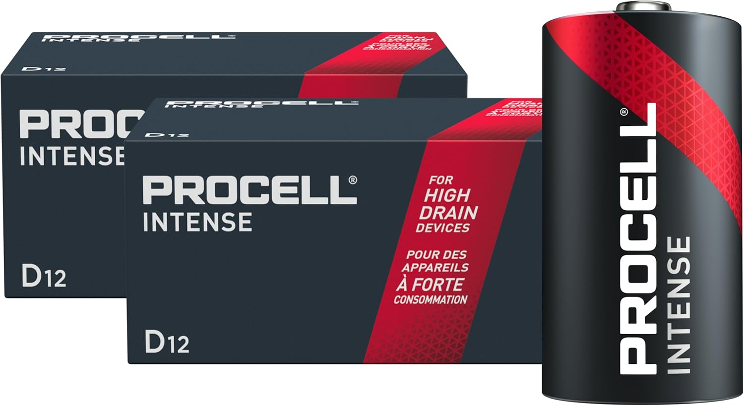Procell Intense Power Alkaline 9V 24 Batteries