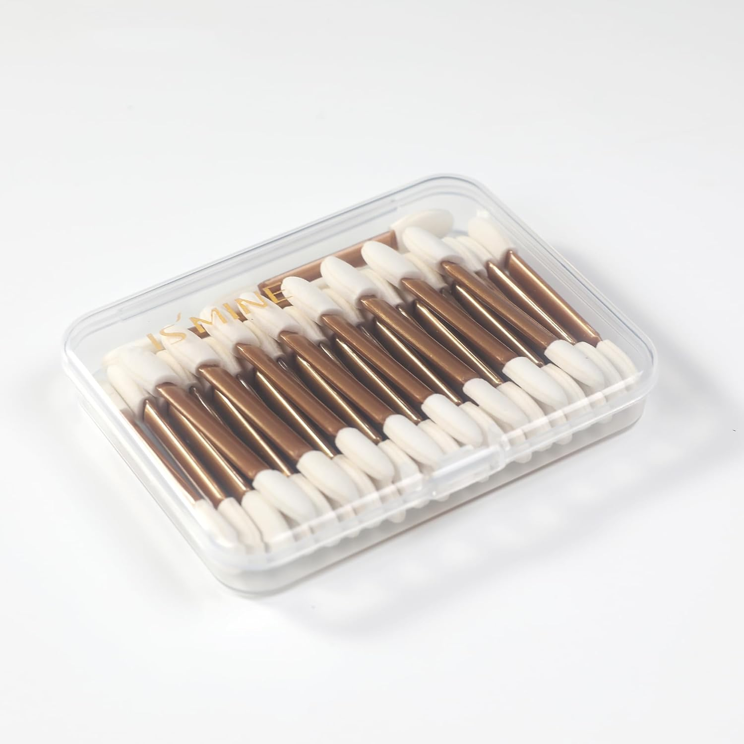 IS'MINE Eyeshadow Applicators, 30Pcs Double Sided Disposable Eyeshadow Brush 2.4 Inch Makeup Applicator image number 4