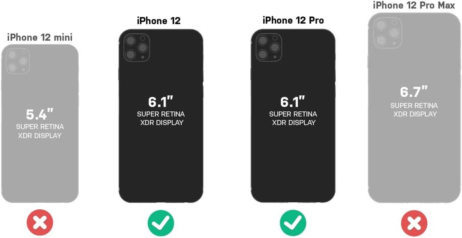 Otterbox Iphone 12 & Iphone 12 Pro Commuter Series Case - Black, Slim & Tough, Pocket-Friendly, with Port Protection - Blue image number 5