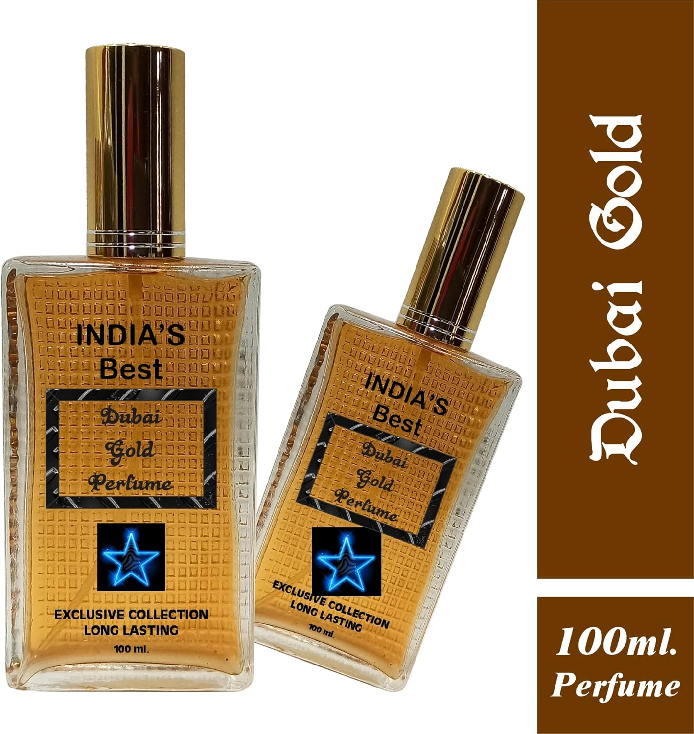 INDRA SUGANDH BHANDAR Perfume for Men|Women Dubai Gold Original Dubai Arabic & Strong Long Lasting Fragrance 100Ml Spray Pack