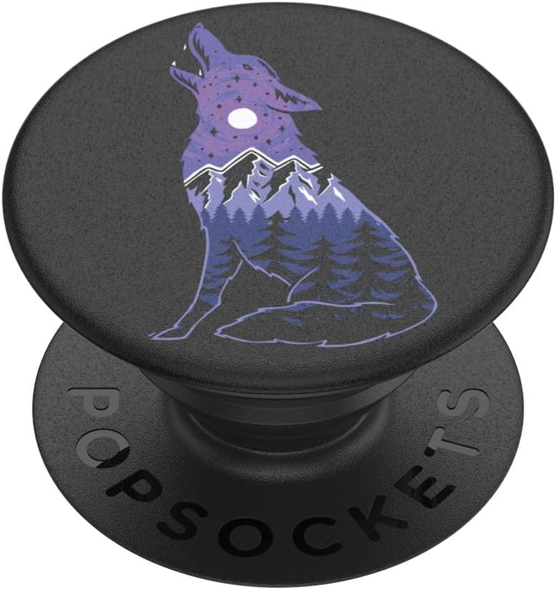 POPSOCKETS Pop Grip Holder for Phone & Tablet (Genuine) - Howl You Doin'
